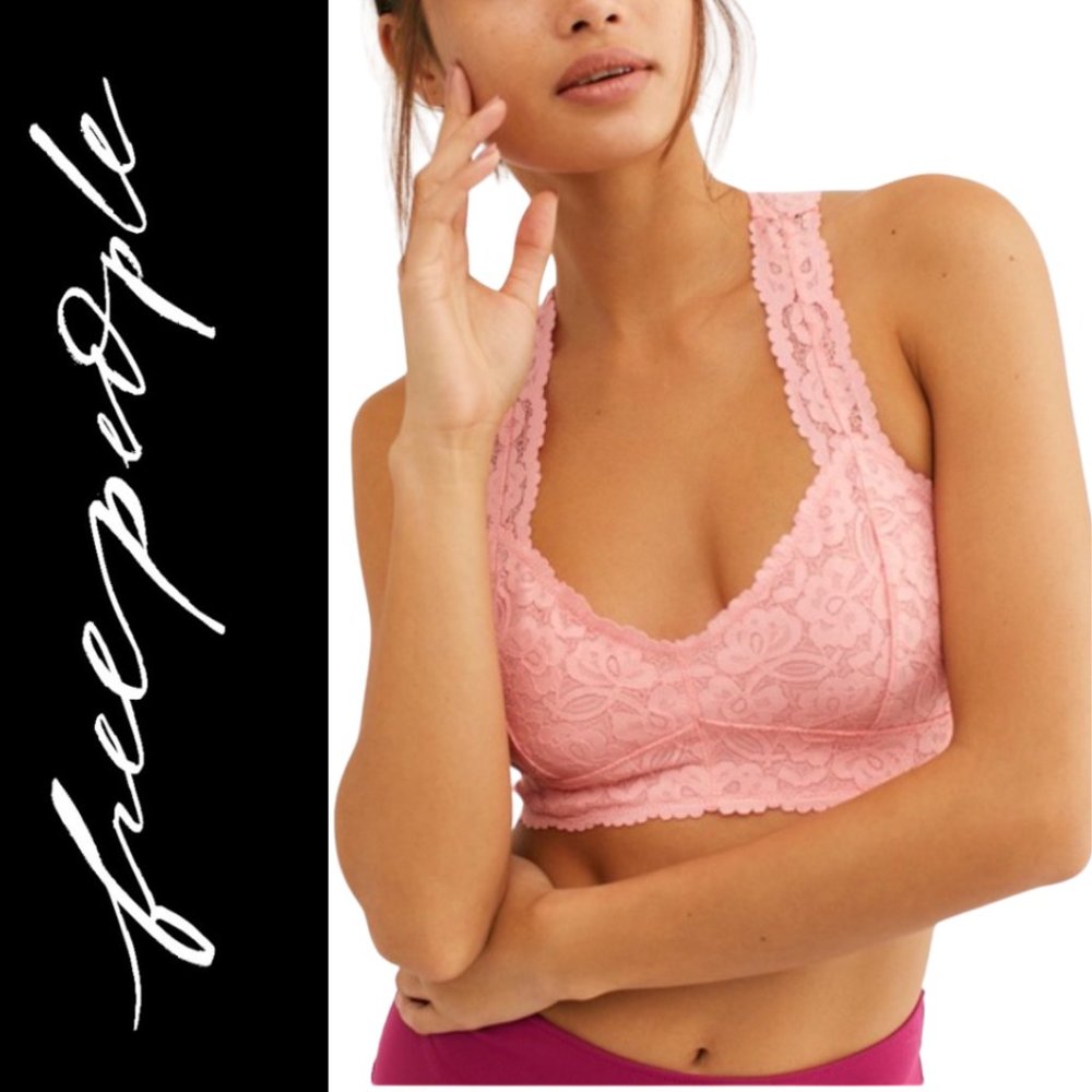 Free People Galloon Lace Racerback Bralette